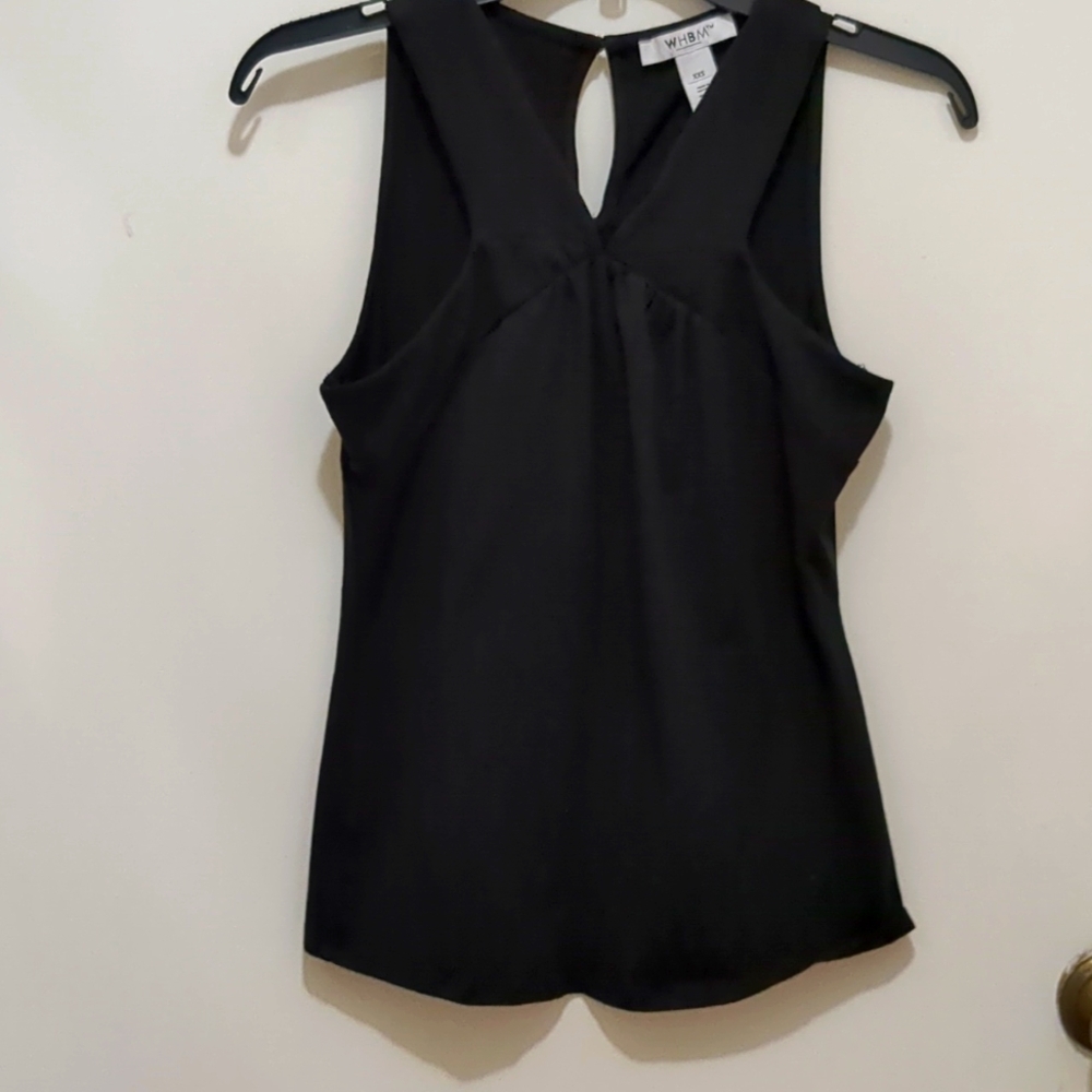 WHBM Black Top Size XXS